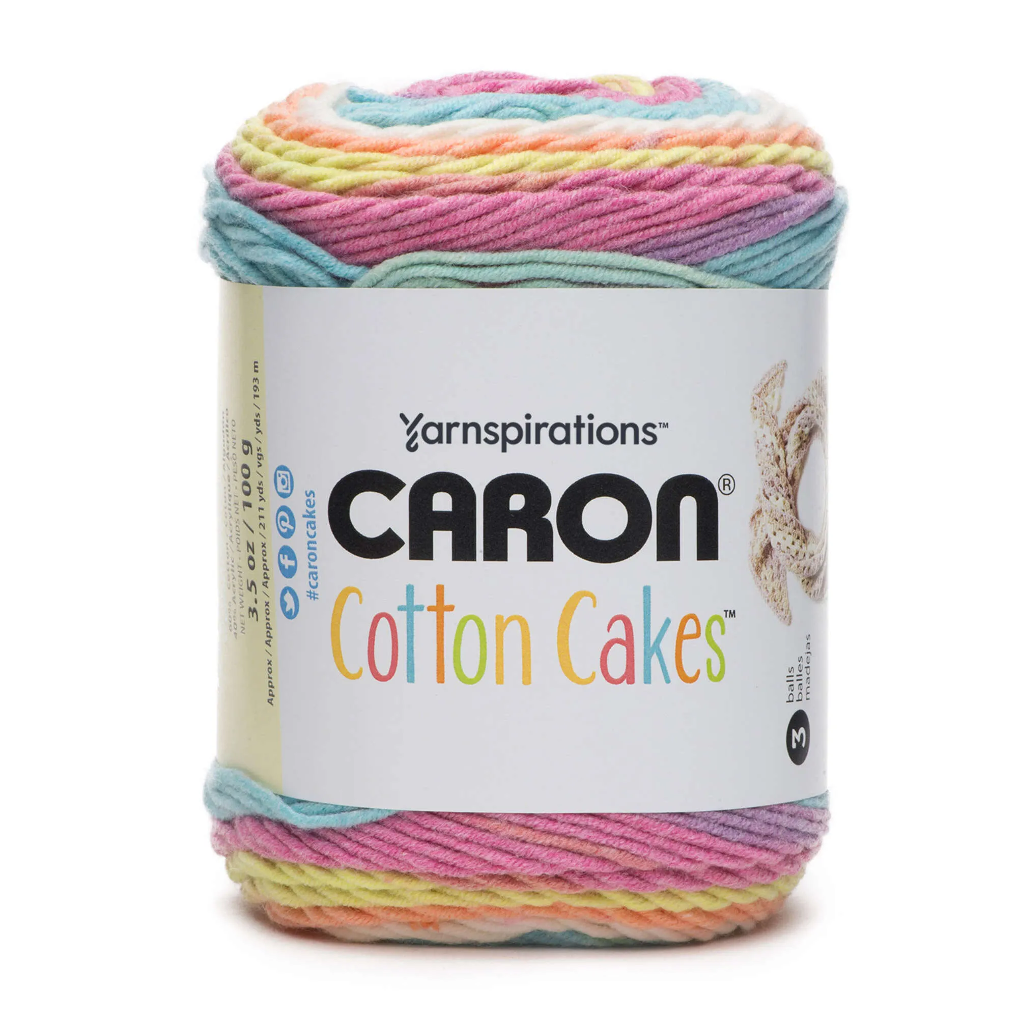 Caron Cotton Cakes Yarn - Clearance Shades