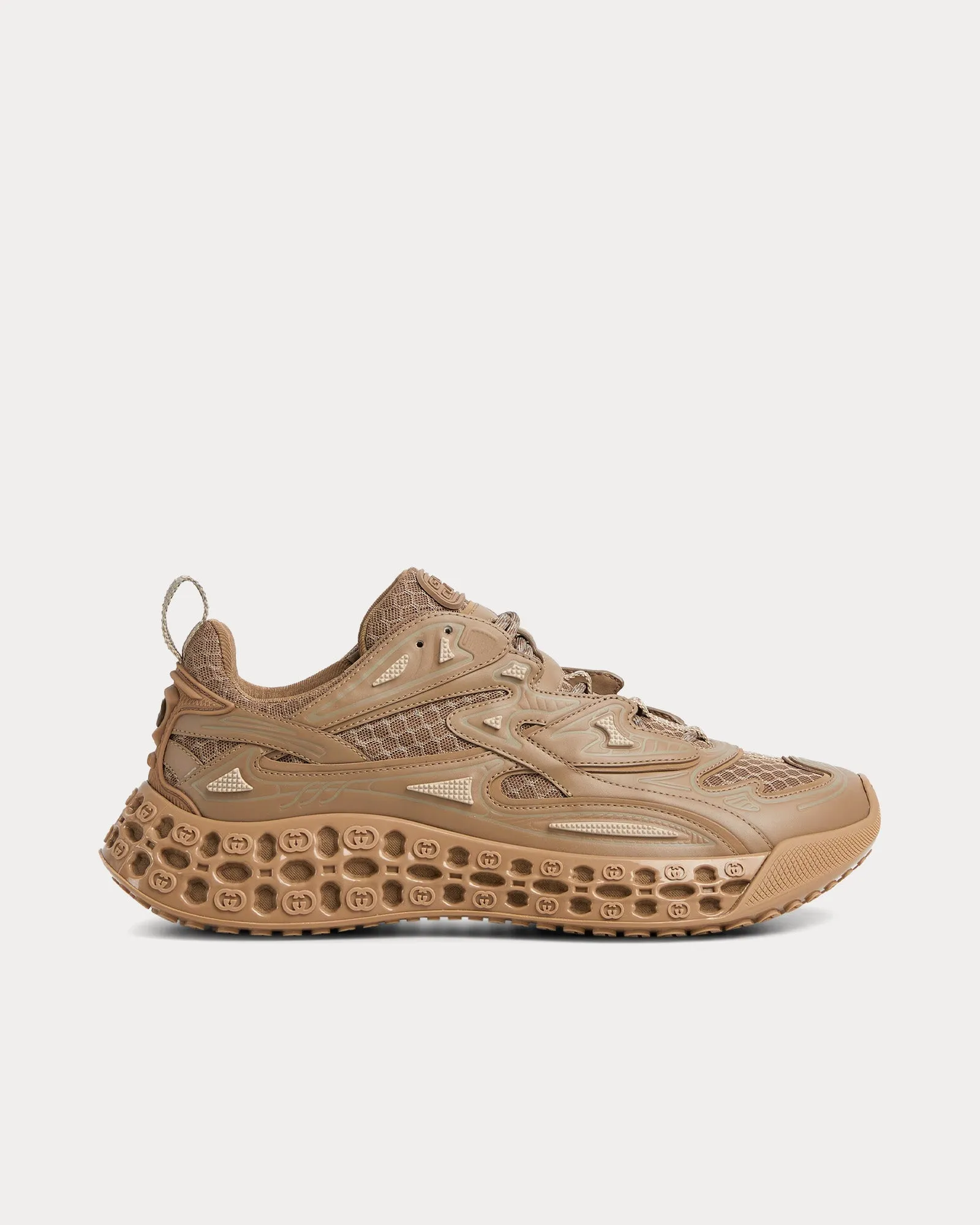 cub3d Demetra Brown Low Top Sneakers