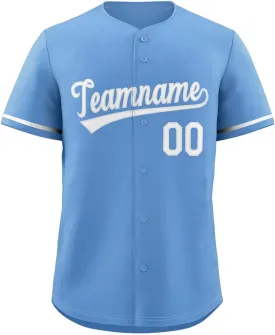 Custom Baseball Jersey Personalized Button Down Shirts Stitched or Printed Name Number for Adult Boy