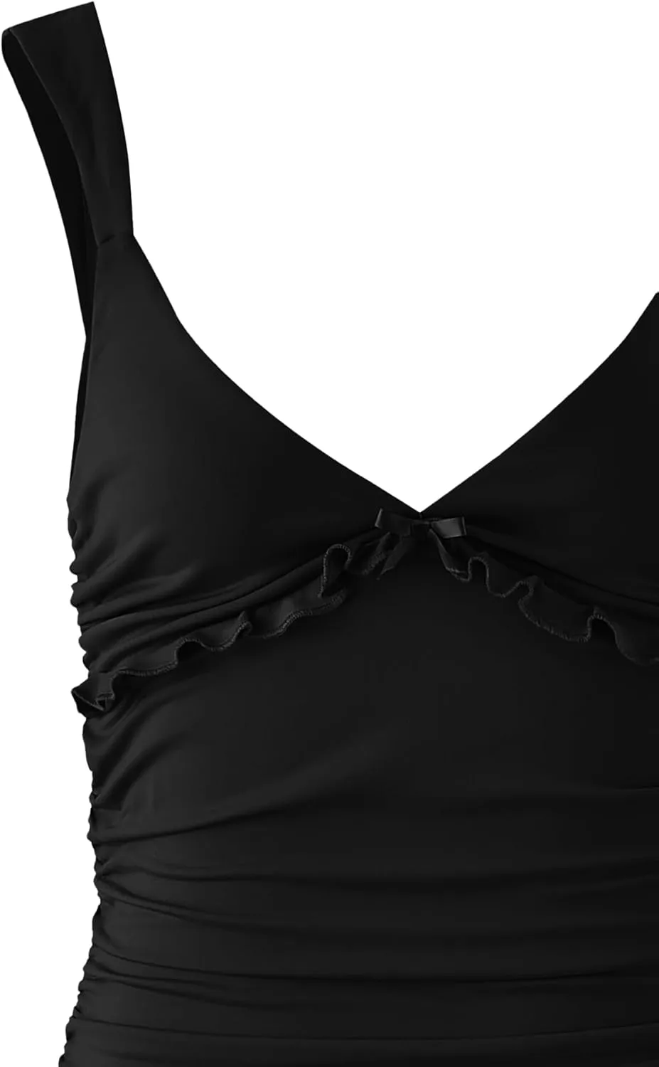 Memoriesea Women's Sexy Sleeveless Sweetheart Neck Ruched Party Club Mini Dress