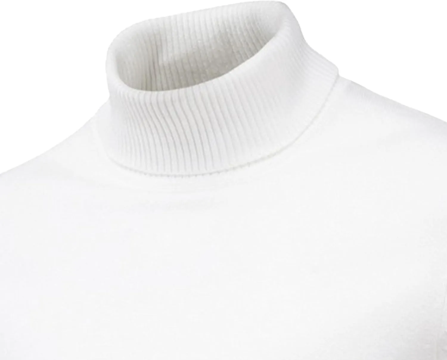 Men's Outdoor Commuting Turtleneck Sweater Fashion Slim Personality Pullover Simple Comfortable Warm Pullover Sweater