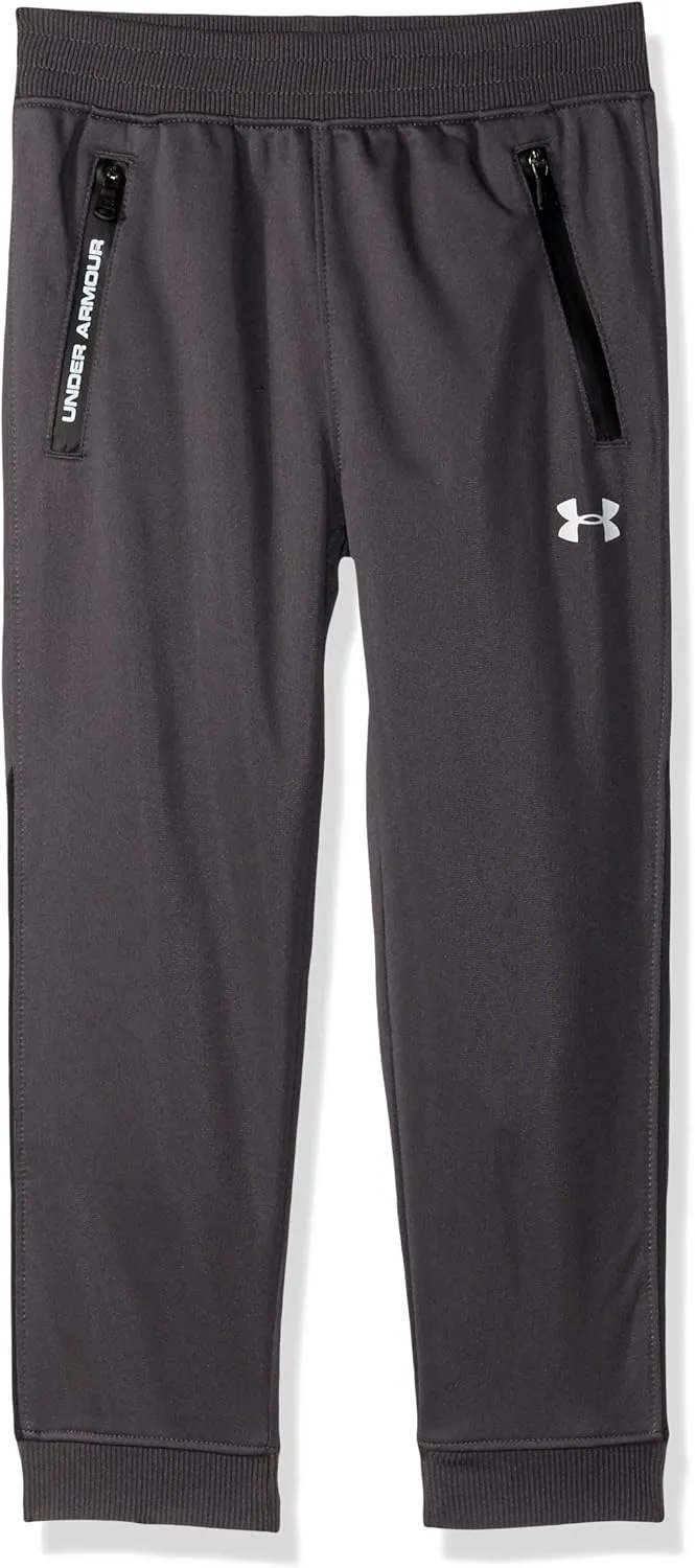 Under Armour Boys' Pennant Tapered Track Pants, Jogger Style Sweatpants with Zipper Pockets
