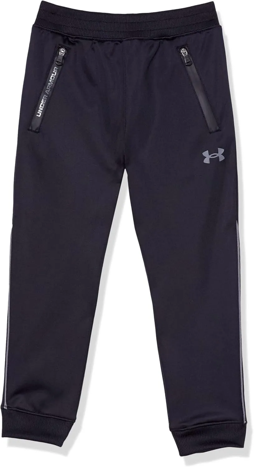 Under Armour Boys' Pennant Tapered Track Pants, Jogger Style Sweatpants with Zipper Pockets
